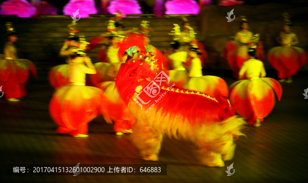 大型舞劇,舞獅