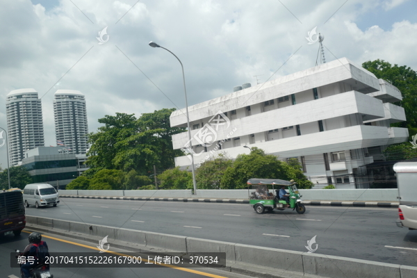 泰國,曼谷,城市,街道,道路