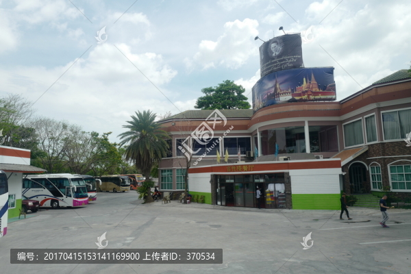 泰國(guó),曼谷,城市,街道,道路