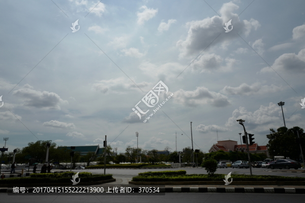 泰國,曼谷,城市,街道,道路