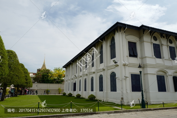 泰國,曼谷,大皇宮,宮廷建筑