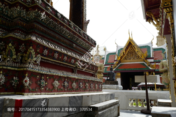 泰國,曼谷,大皇宮,宮廷建筑
