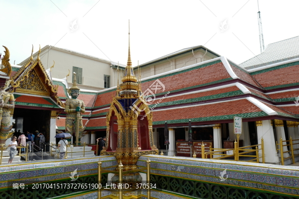 泰國,曼谷,大皇宮,宮廷建筑