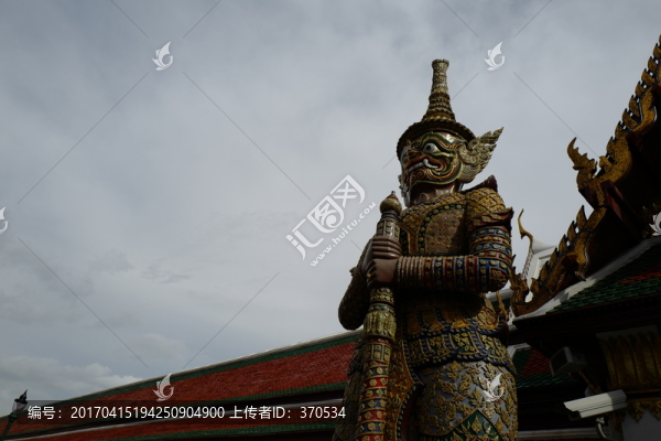 泰國,曼谷,大皇宮,宮廷建筑