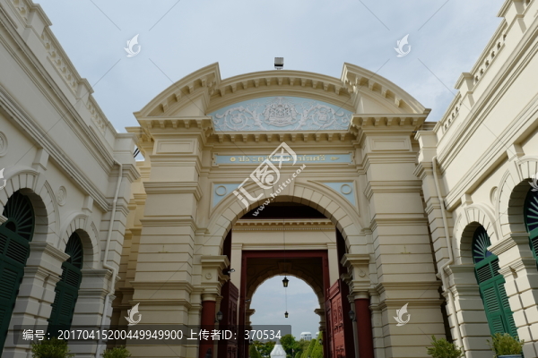 泰國,曼谷,大皇宮,宮廷建筑