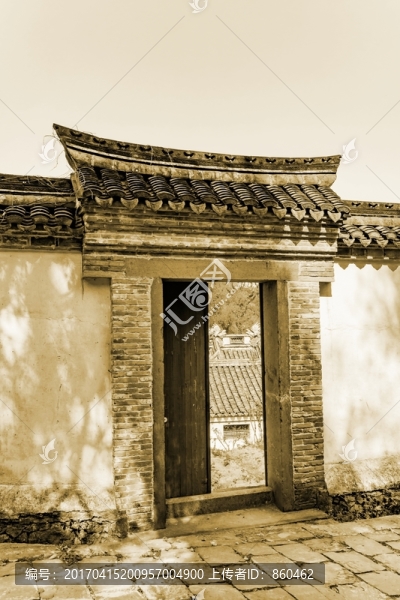 寺廟院門