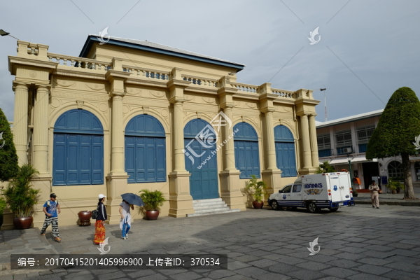泰國,曼谷,大皇宮,宮廷建筑