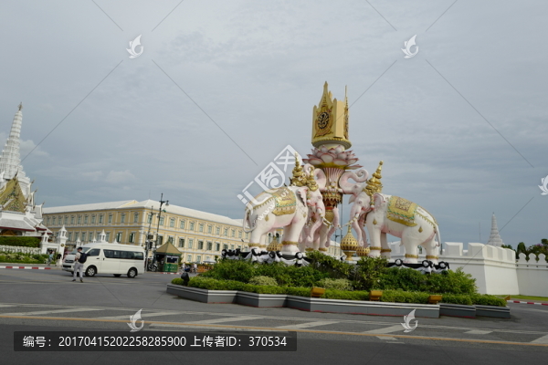 泰國,曼谷,大皇宮,宮廷建筑