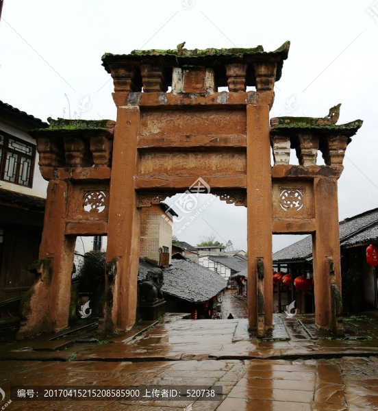 四川,堯壩,古鎮(zhèn)