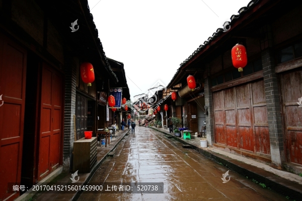 四川,堯壩,古鎮(zhèn)