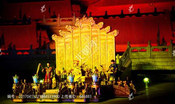 乾隆年間,實景劇,歌舞表演