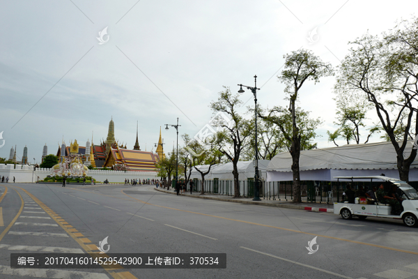 泰國,曼谷,大皇宮,宮廷建筑