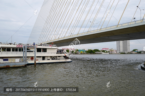 泰國(guó),曼谷,湄南河,風(fēng)景,戶外
