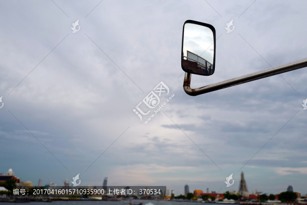泰國,曼谷,湄南河,風景,戶外