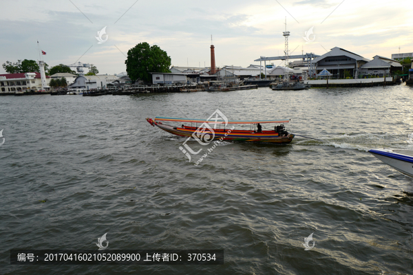 泰國(guó),曼谷,湄南河,風(fēng)景,戶外
