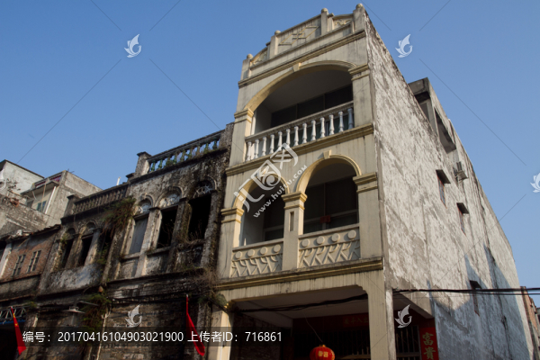 北海老街,騎樓建筑