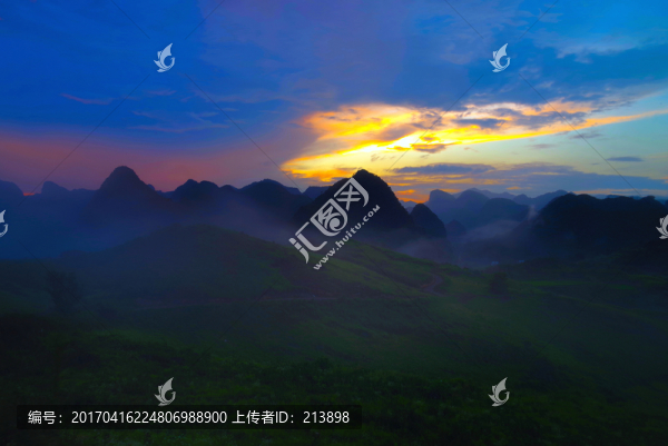 暮色黃昏
