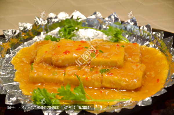 鐵板豆腐