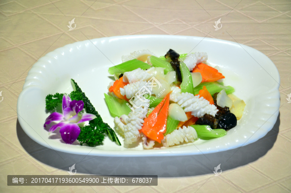炒魷魚