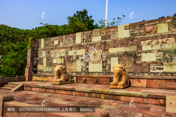 南宋石刻公園,樹林樹木