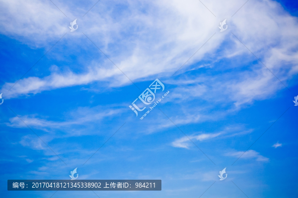 天空云彩,藍天白云,云彩