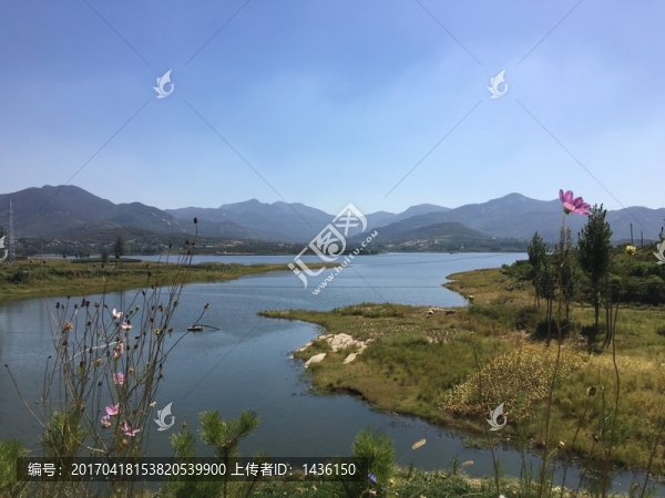 水庫,,湖畔風(fēng)景