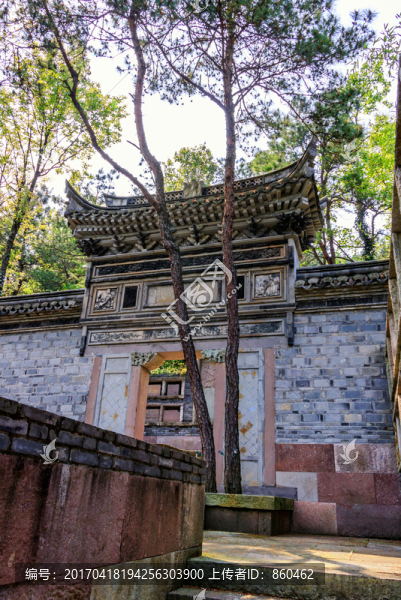 古典庭院大門