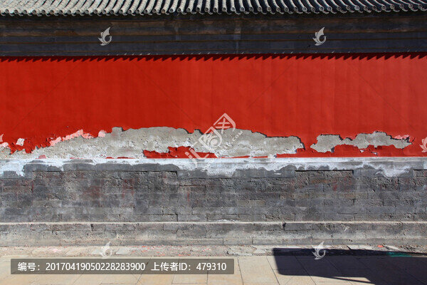 皇城根,紅墻,院墻,城墻,磚墻