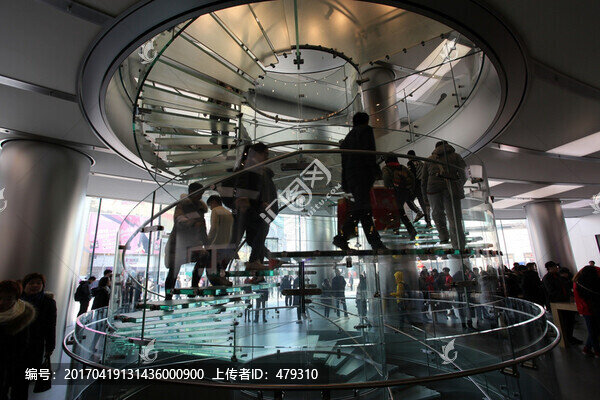 王府井,商場,樓梯,玻璃樓梯