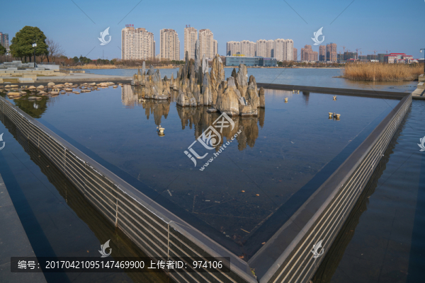 中國江蘇省無錫宜興市城市風光