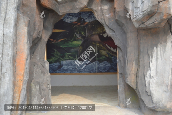 石門,石頭門框