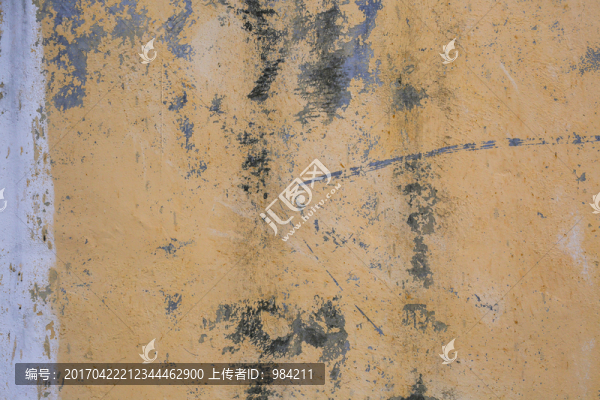 黃色墻面,墻面,水泥墻,紋理
