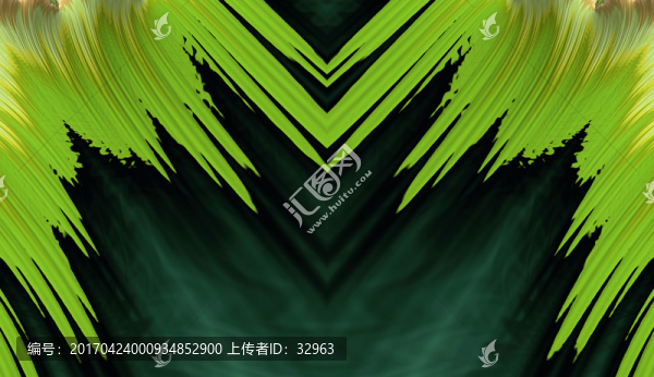 意境抽象3D裝飾面料新水墨印花