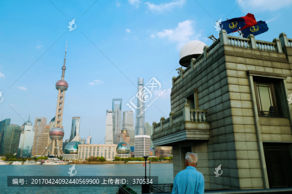 上海外灘,夜景,上海,上海市