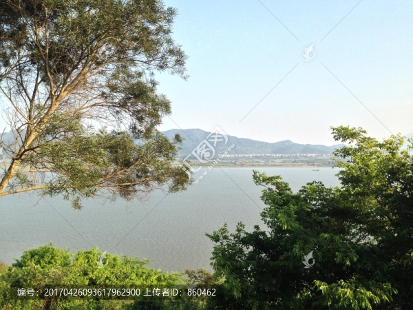 閩江風(fēng)光,天空,江邊