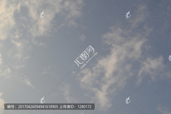 藍天白云