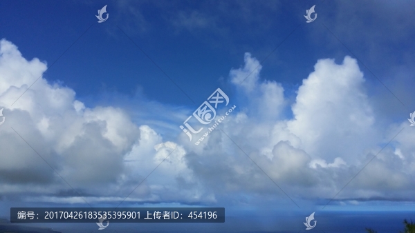藍天白云