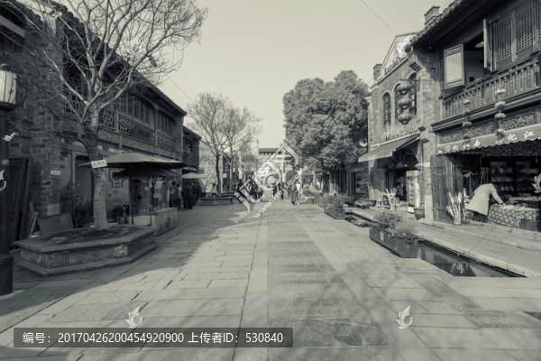 南京秦淮河老照片