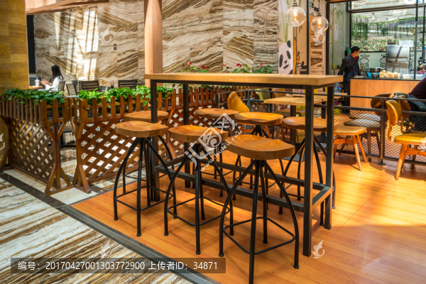 簡餐廳內景