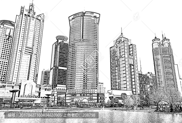 上海建筑剪影