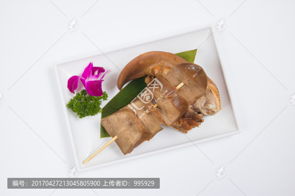 鹵豬舌,（4）