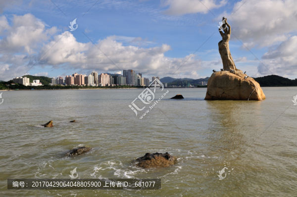 珠海漁女雕塑
