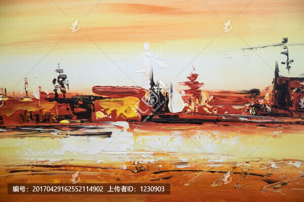 油畫