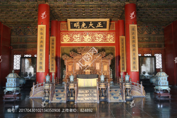 乾清宮,正大光明