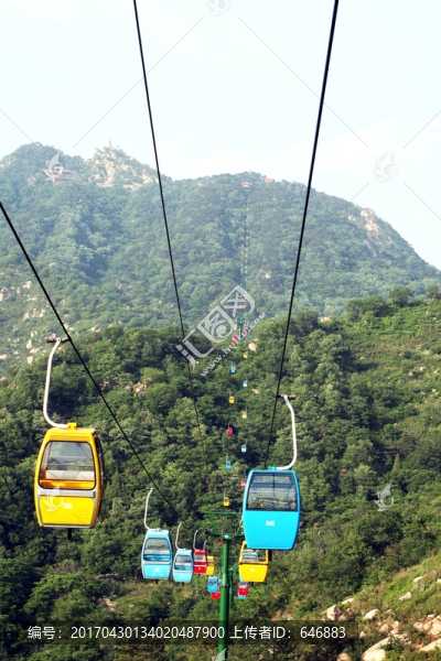 纜車,天下第一山,盤山風(fēng)光