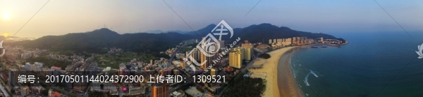 海陵島大角灣高清全景