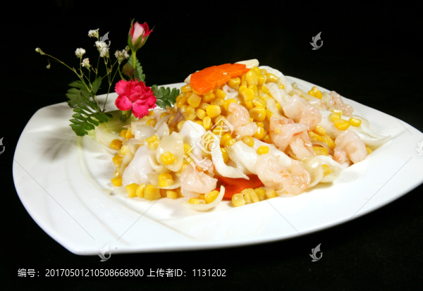 金栗百合炒雙鮮