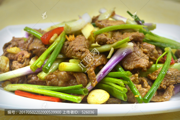 姜蔥炒牛肉