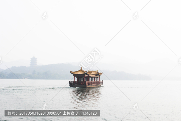 西湖舫舟