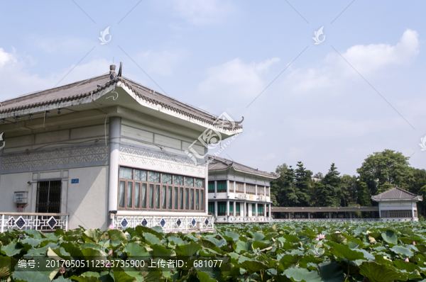 廣州荔灣湖公園海山仙館